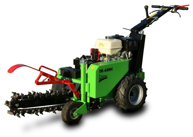 Trencher with 11,7 HP four-strok engine Laski TR60H/GX390