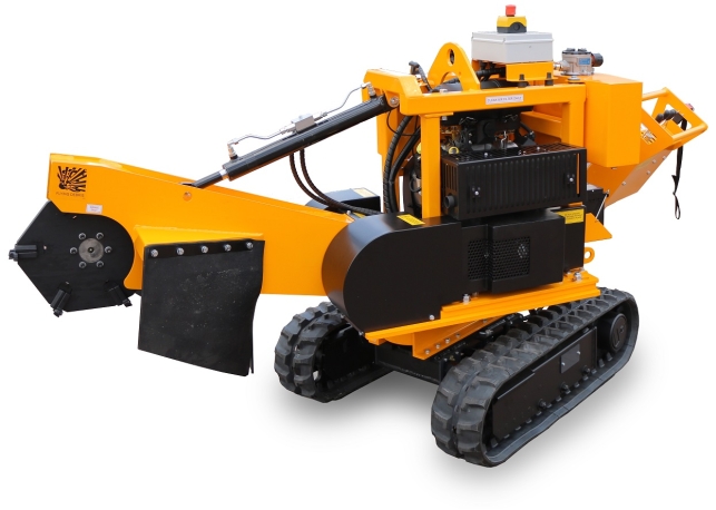 Stump cutter on crawler chains - 35,0 hp Laski PREDATOR P38M