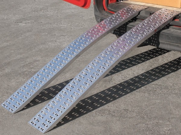 Loading ramp curved Metalmec HLS-HS curved