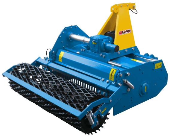 Rotary tiller-stone burier for tractors from 20 to 60 HP  Zanon ZSG