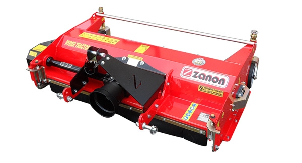 Frontaanbouw klepelmaaier voor tractoren van 15 tot 30 pk Zanon Ryder tractor