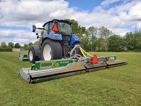 SWIFT winged roller mower, three point linkage Major MJ71 